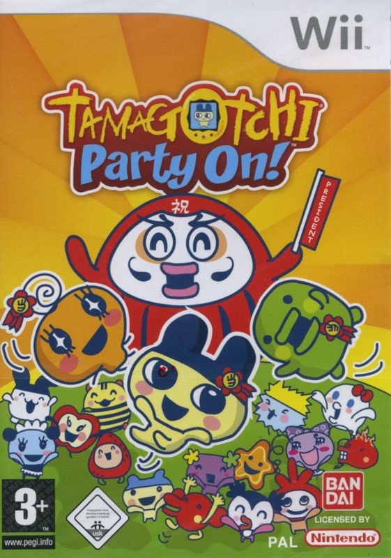 Tamagotchi: Party On box art for Wii